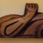 Sea Otter Wood Carving