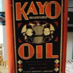 Vintage Kayo Oil Tin